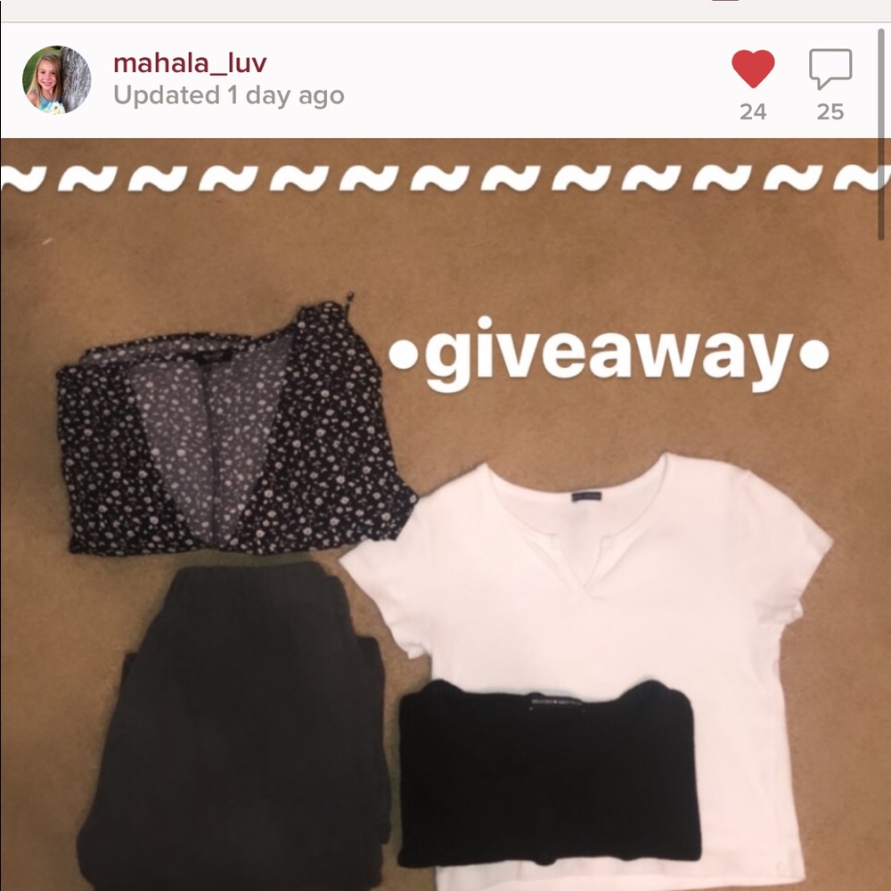 Giveaway entry!